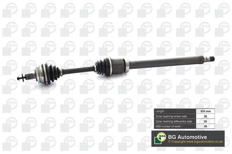 Image of BGA Drive shaft BGA DS9707RA