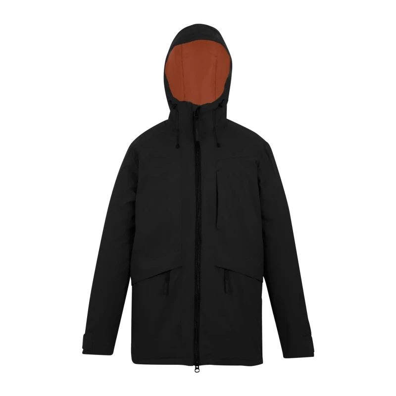Image of Regatta Regatta Men Balaton Waterproof Breathable Insulated Jacket in Black Size: Medium Black M Male 5063516098157
