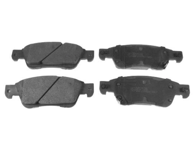 Image of Blue PRINT ADN142164 Brake pad set Front Axle, with acoustic wear warning Brake Pad Set,disc brake (402)