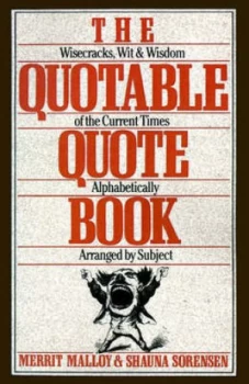 Image of The Quotable Quote Book by Merrit Malloy Book