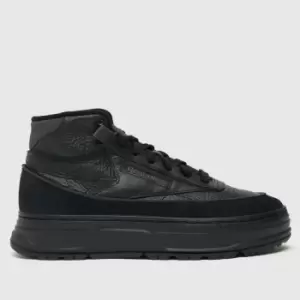 Image of Reebok Black Club C Geo Mid Trainers