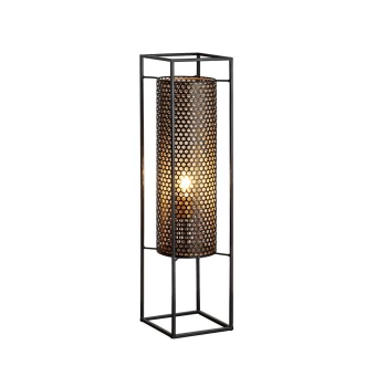 Image of Vera Floor Lamps , Black, Gold, 1x E27