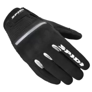 Image of Spidi Flash CE Lady Black White Gloves L