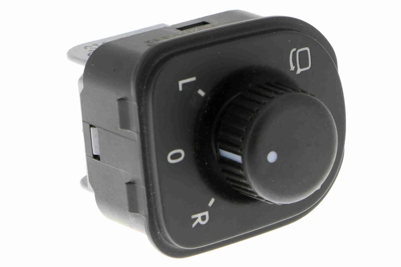 Image of VEMO V10-73-0368 Switch, mirror adjustment Driver side, Q+, original equipment manufacturer quality Switch,mirror adjustment (3367)