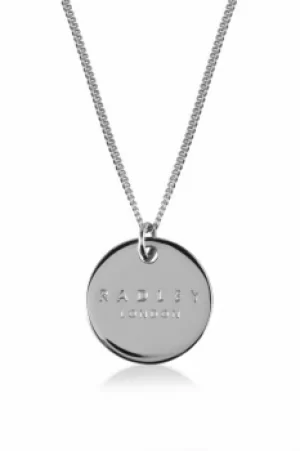 image of Ladies Radley Sterling Silver Broad Street Necklace RYJ2019