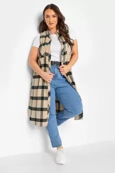 Image of Sleeveless Maxi Shirt
