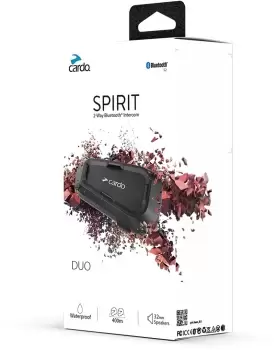Image of Cardo Spirit Duo Communication System Double Pack, black, black, Size One Size