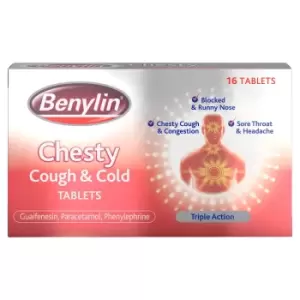 Image of Benylin Chesty Cough & Cold Tablets