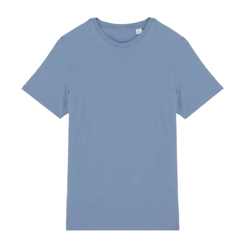 Image of Native Spirit Mens T-Shirt in Mid Blue Size: Large Mid Blue Male L