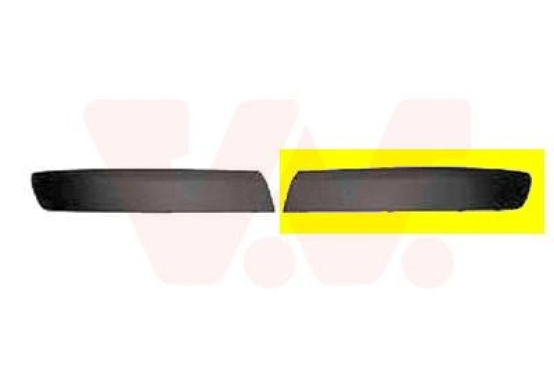 Image of VAN WEZEL Bumper cover VAN WEZEL 5896581