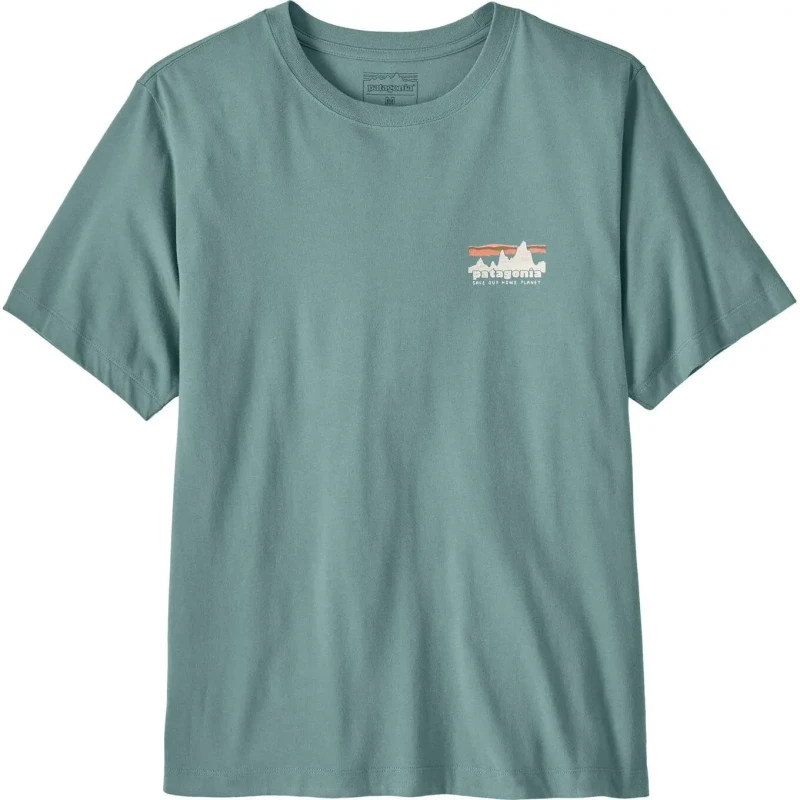 Image of T-Shirt Patagonia 73 Skyline Bleu Male XS