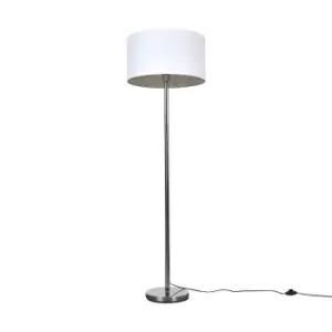 Image of Charlie Silver Floor Lamp