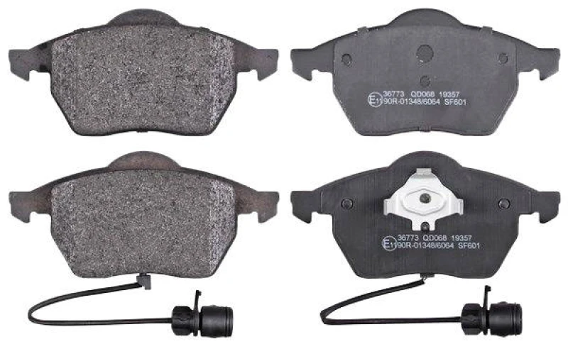 Image of A.B.S. 36773 Brake pad set with integrated wear sensor Brake Pad Set,disc brake (402)