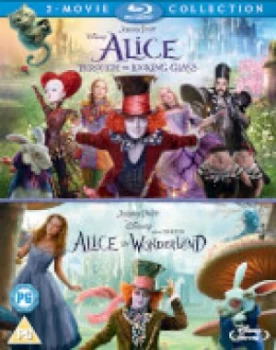 image of Alice Through the Looking Glass/Alice In Wonderland Double Pack