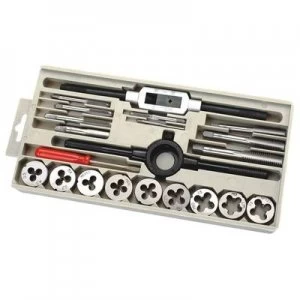 image of C.K. T4032 Tap tool kit 21 Piece metric M3, M4, M5, M6, M8, M10, M12