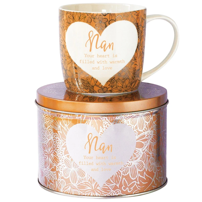 Image of Arora Design Said with Sentiment - Nan Mug in Tin Orange