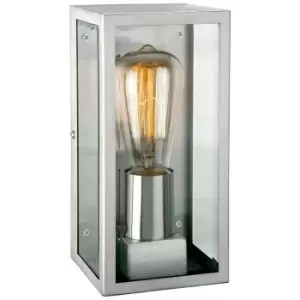 Image of Dallas wall lamp, stainless steel