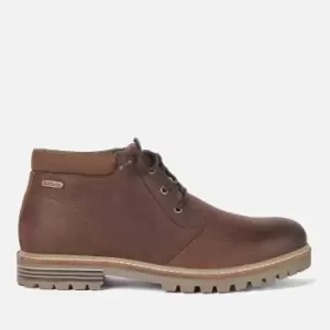 Image of Barbour Mens Boulder Leather Chukka Boots - UK 7