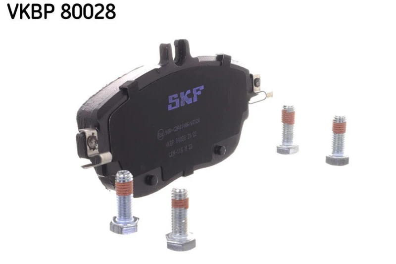 Image of SKF Brake pad set SKF VKBP 80028