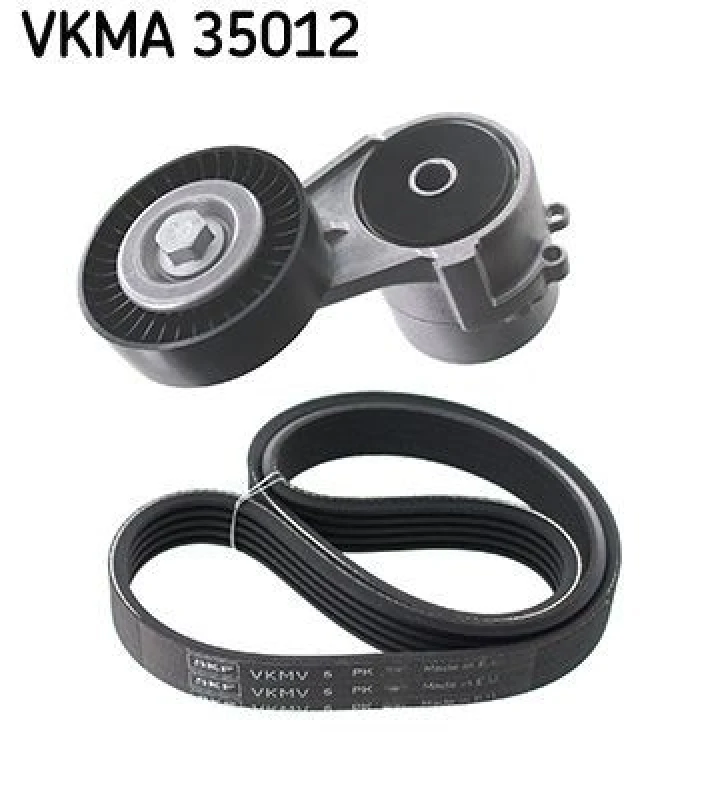 Image of SKF V-Ribbed Belt Set SKF VKMA 35012