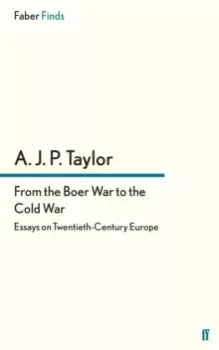 Image of From the Boer War to the Cold War : Essays on Twentieth-Century Europe