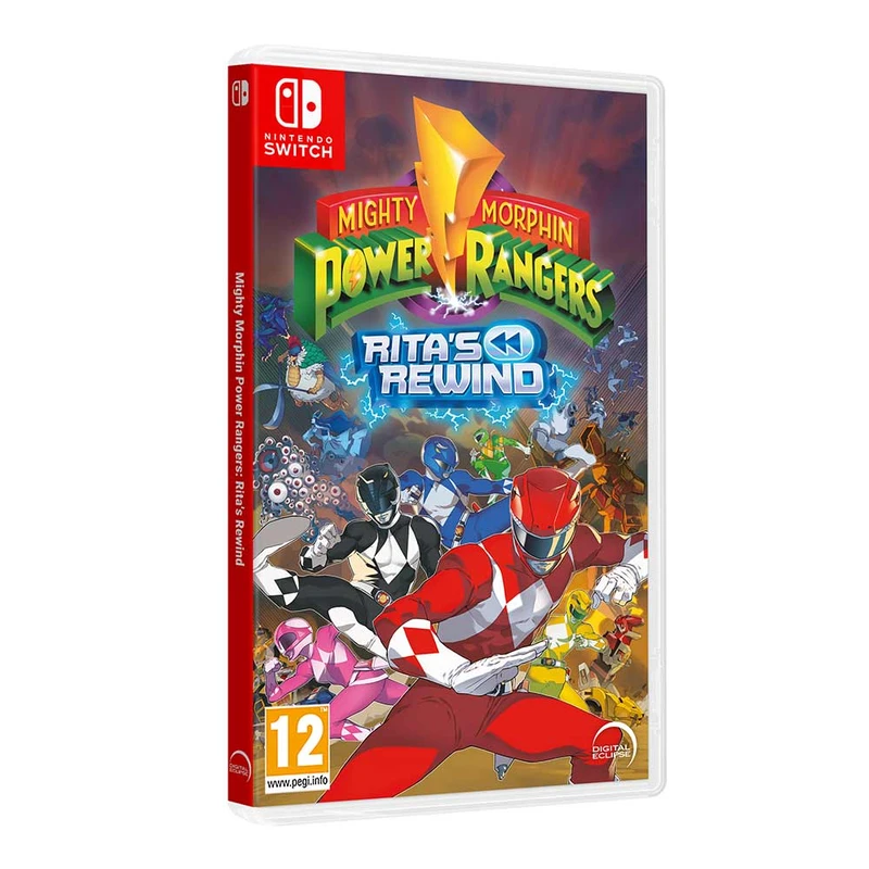Image of Mighty Morphin Power Rangers Ritas Rewind Nintendo Switch Game