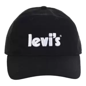Image of Junior Lan Poster Logo Cap in Cotton