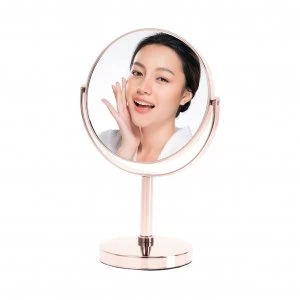 image of Danielle Creations Rose Gold Beauty Mirror