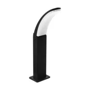 Fiumicino - LED Outdoor Short Bollard Light Black IP44 - Eglo