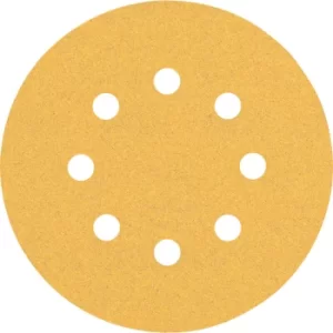 image of Bosch Expert C470 Wood Sanding Disc 125mm 125mm 100g Pack of 5