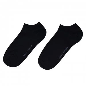 Image of Tommy Bodywear 2 Pair Pack Classic Trainer Socks - Navy