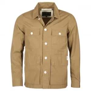 Image of Barbour Mens Rowden Casual Jacket Stone Large