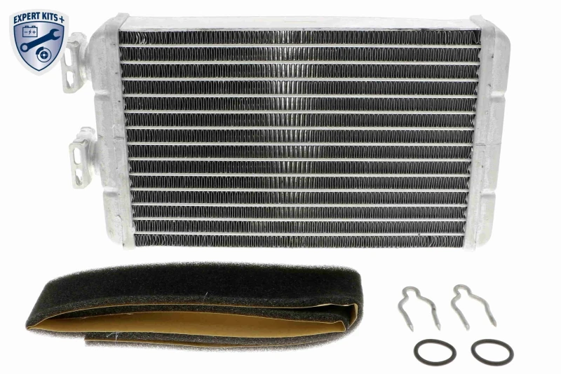 Image of VEMO V20-61-0003 Heat Exchanger with accessories, EXPERT KITS + Heat Exchanger,interior heating (467)
