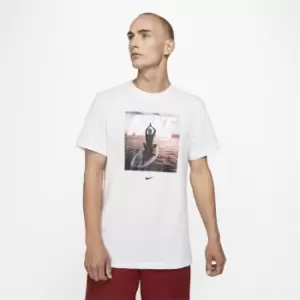 Image of Nike Photo T Shirt Mens - White