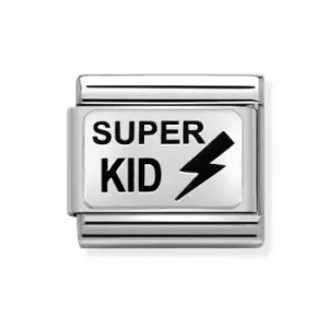 Image of Nomination Classic Silver Super Kid Charm