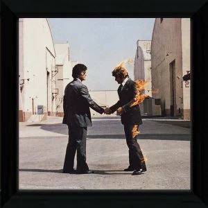 Image of Pink Floyd Wish You Were Here Framed Album Cover
