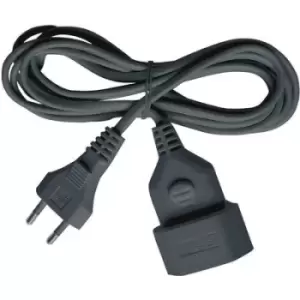 image of Brennenstuhl 1161790 Current Cable extension 2.5 A Black 3.00 m