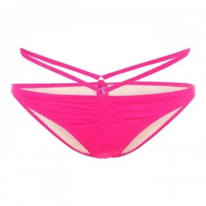 L Agent by Agent Provocateur Alex Bikini Bottoms - Pink