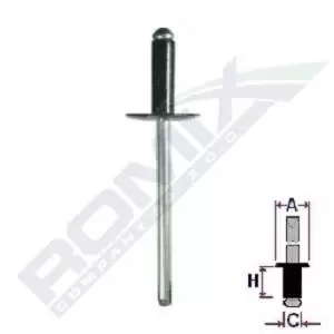 Image of ROMIX Blind Rivet VW 57051 N90634901