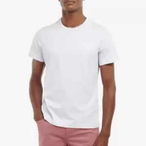 Image of Barbour Heritage Satley Logo Cotton-Jersey T-Shirt - L