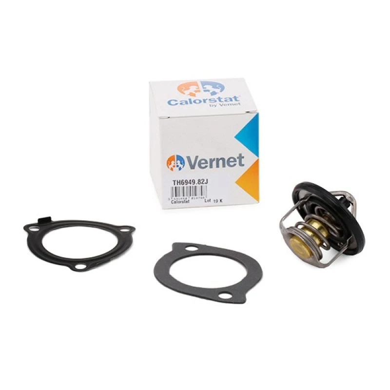 Image of CALORSTAT by Vernet TH6949.82J Engine thermostat Opening Temperature: 82°C, with gasket/seal Thermostat,coolant (316)
