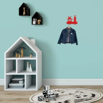 Image of Cute Things 3 - Red Red Metal Wall Hook