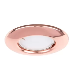 Image of 6 x MiniSun Non-Fire Rated Steel Fixed Downlights in Copper