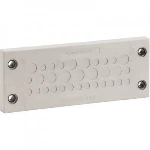 Image of Icotek KEL DPZ 2414 Cable grommet Terminal max. 22mm Polyamide Elastomer Grey Black