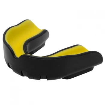 image of Sondico Gel Core Mouthguard - Black/Yellow