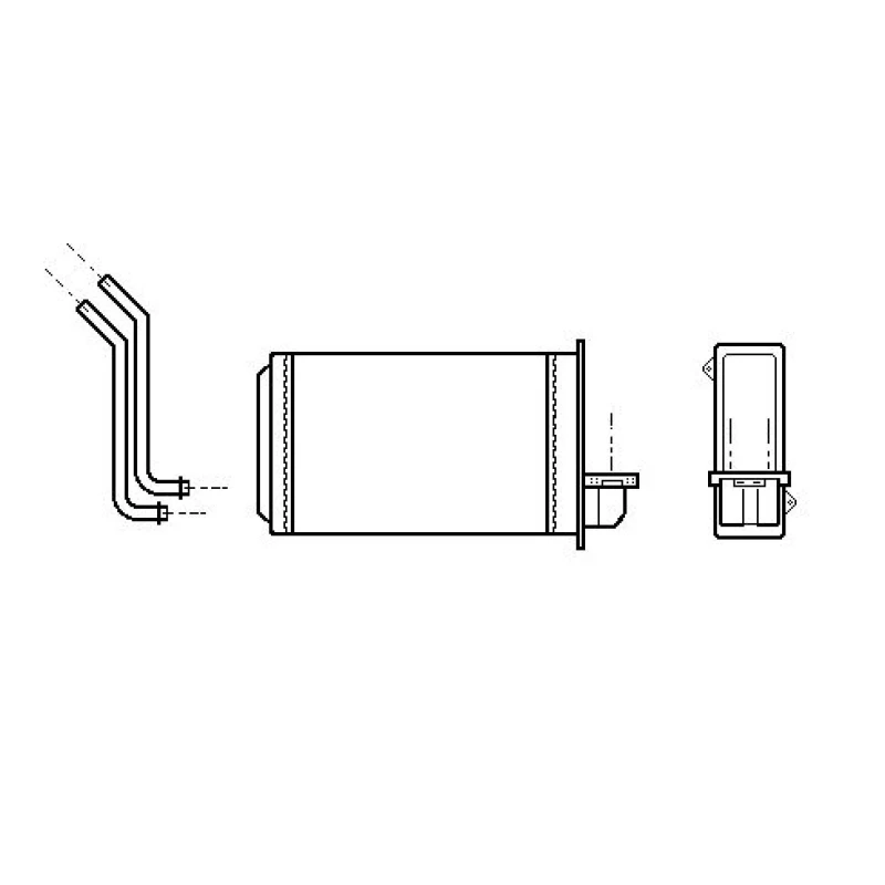 Image of Heater matrix DIEDERICHS DCM1176