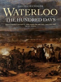 Image of Waterloo by David Chandler Paperback