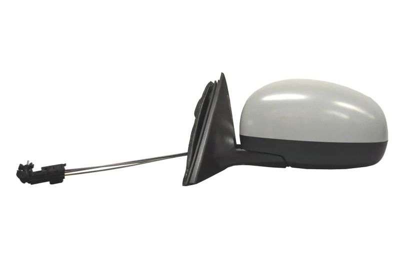 Image of PRASCO SK3247124 Wing mirror Left, Manual, Internal Adjustment, primed Outside Mirror (50)