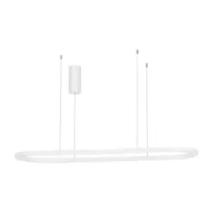 Image of Merano - Halifax Integrated LED Pendant Ceiling Light Sandy Black Aluminium LED 58W 3944Lm 3000K