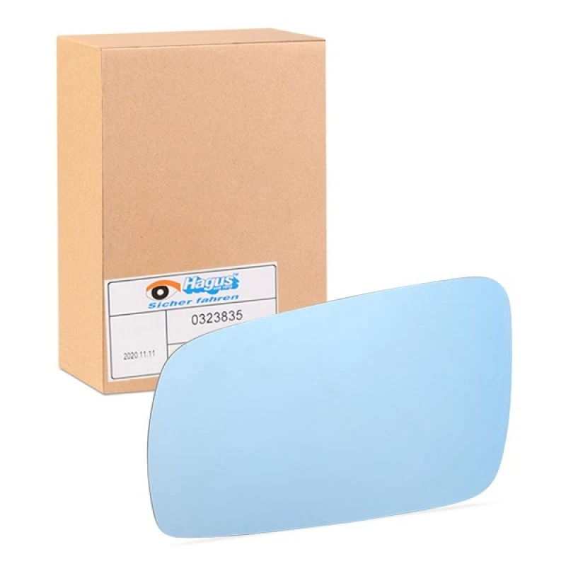 Image of VAN WEZEL Wing mirror glass VAN WEZEL 0323835